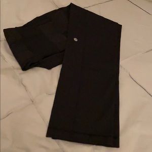 Lululemon Black High Rise Yoga Pants